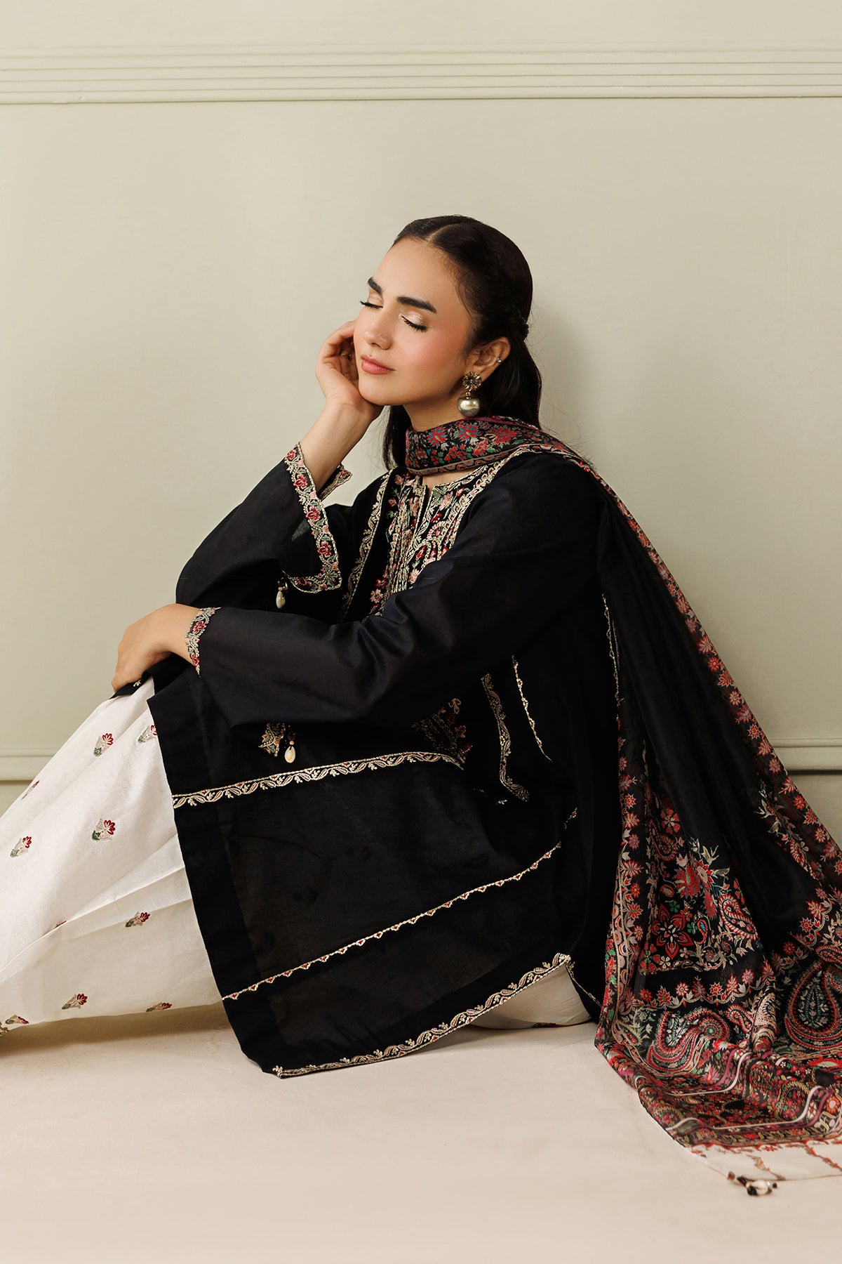 EMBROIDERED LAWN PR-1277