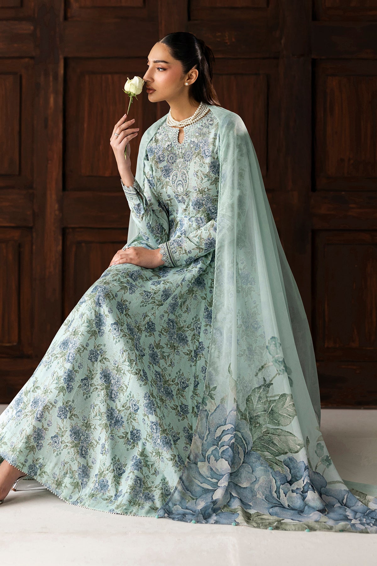 EMBROIDERED LAWN PR-1257