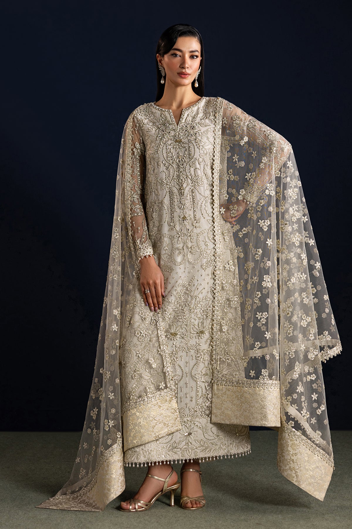 EMBROIDERED NET UF-4448