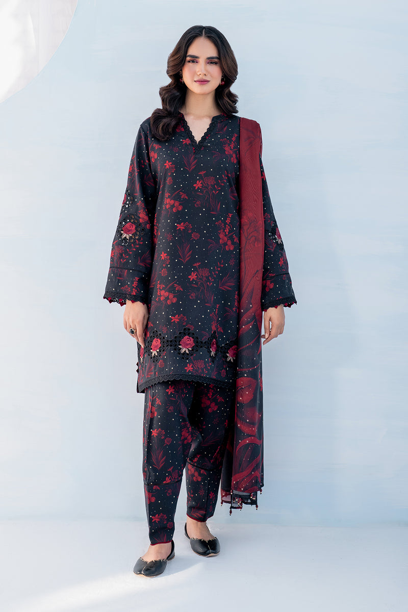Ferda - Stitched Shamry with Digital Silk Dupatta Collection 2024 - FS-D-5024
