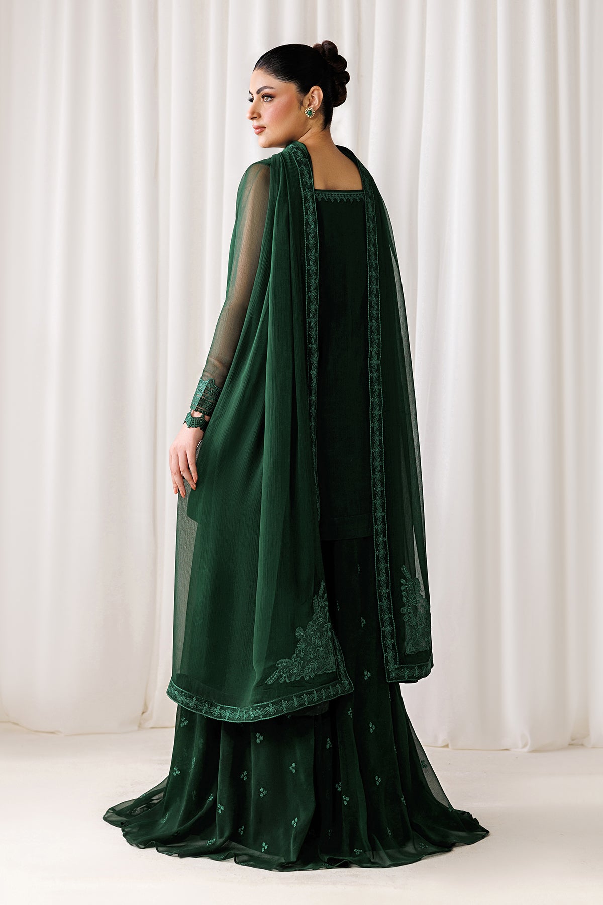 PLAIN CHIFFON DUPATTA-110