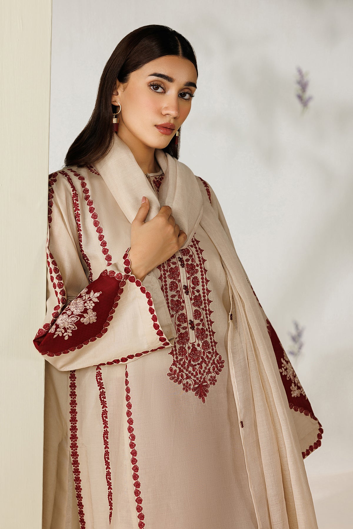 EMBROIDERED LAWN SF-4421
