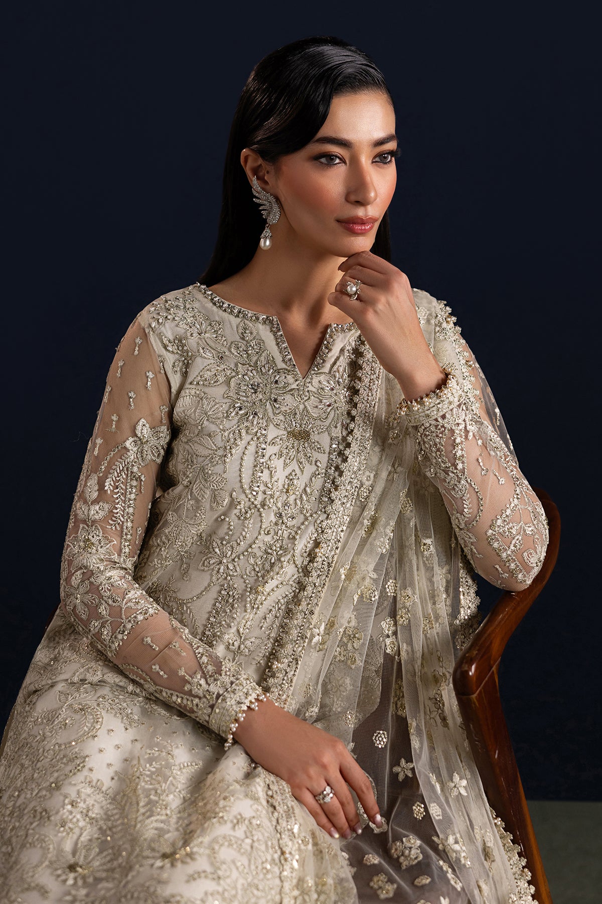 EMBROIDERED NET UF-4448