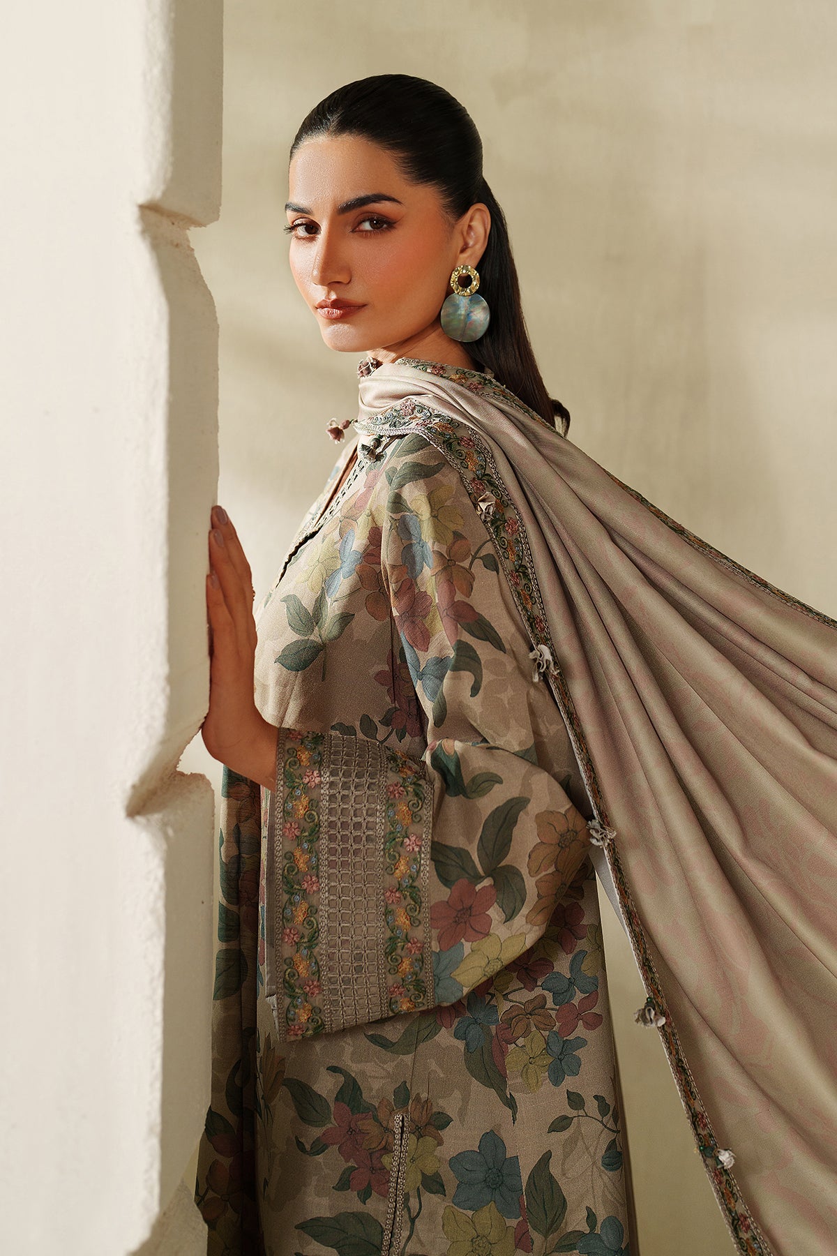 EMBROIDERED KHADDAR SF-4339