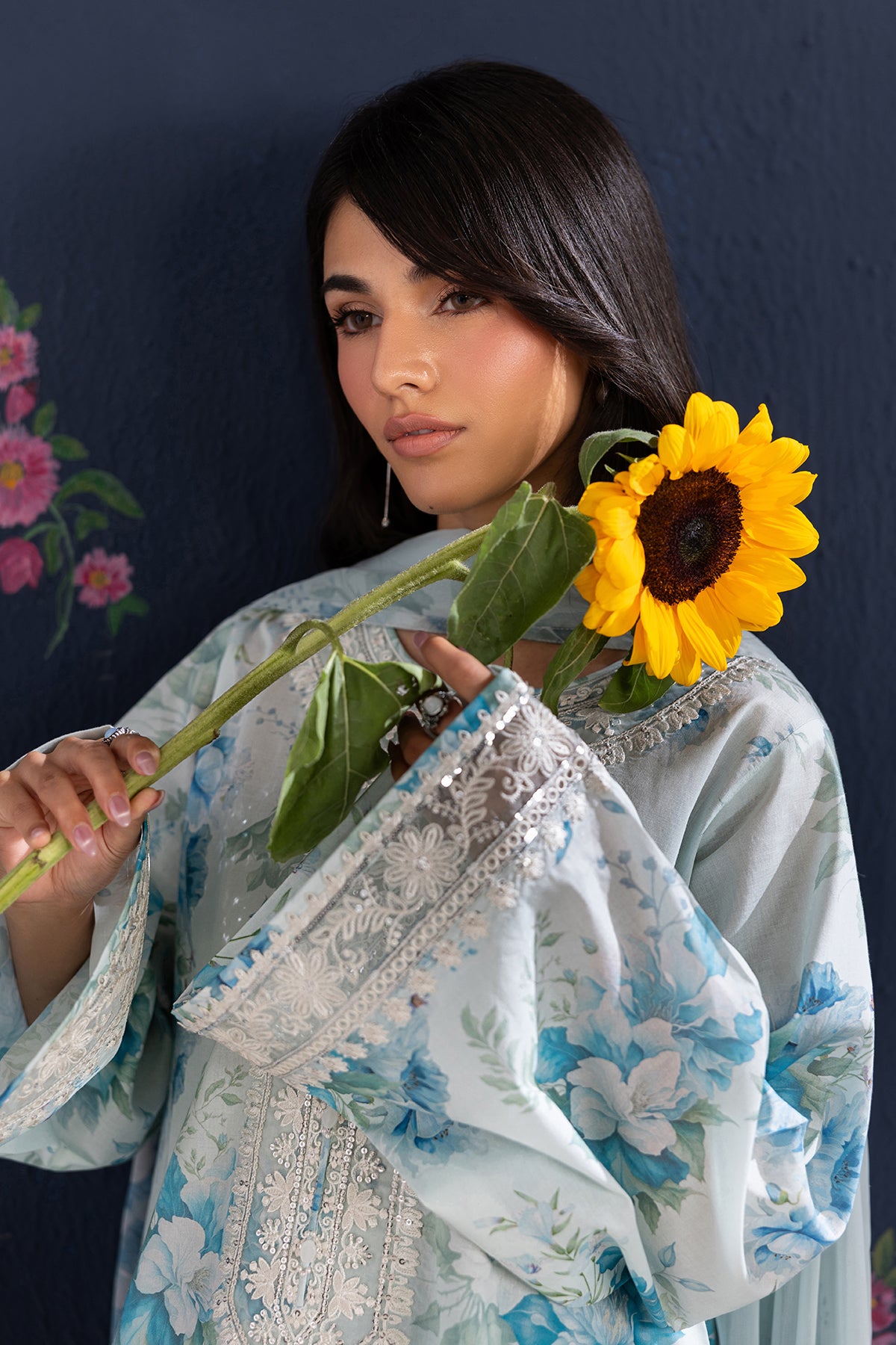 EMBROIDERED LAWN UF-4461