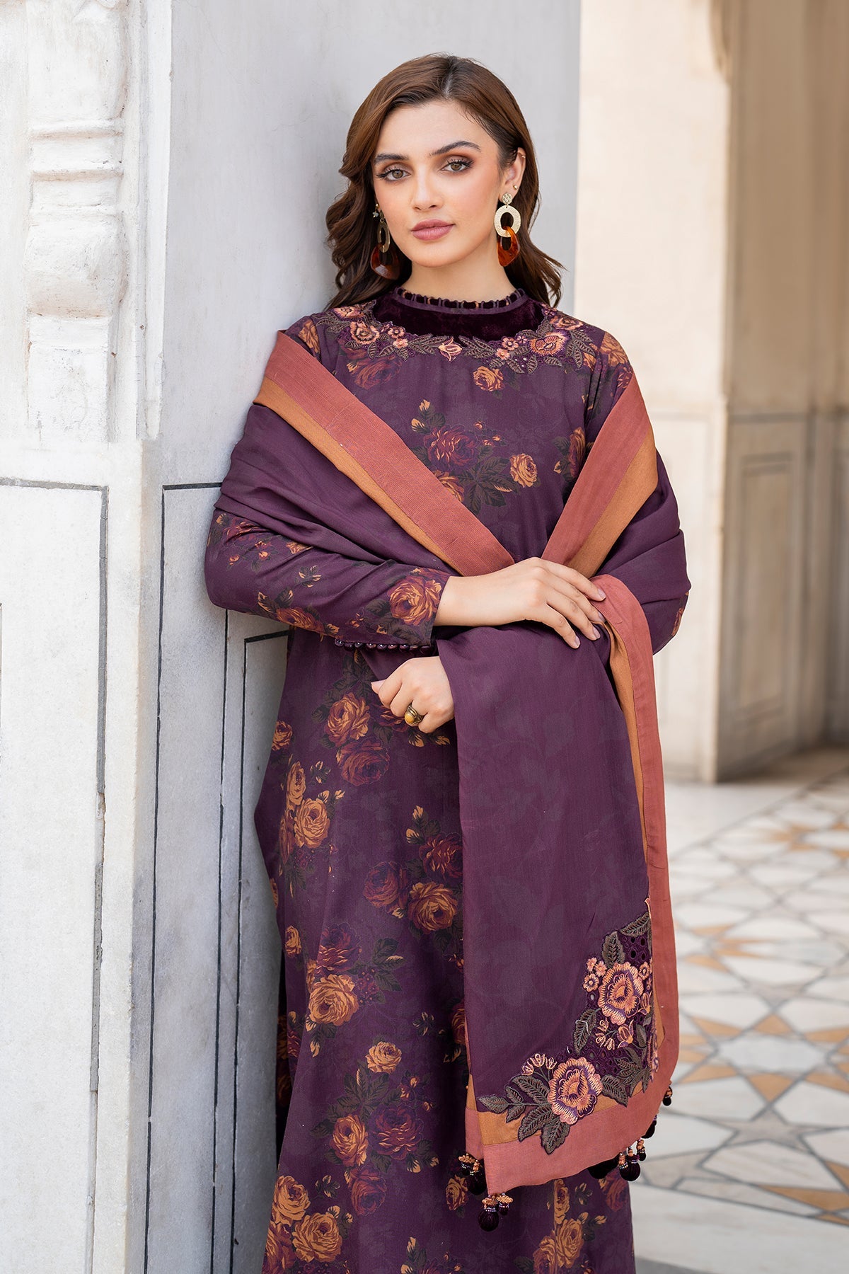 EMBROIDERED VISCOSE SF-736