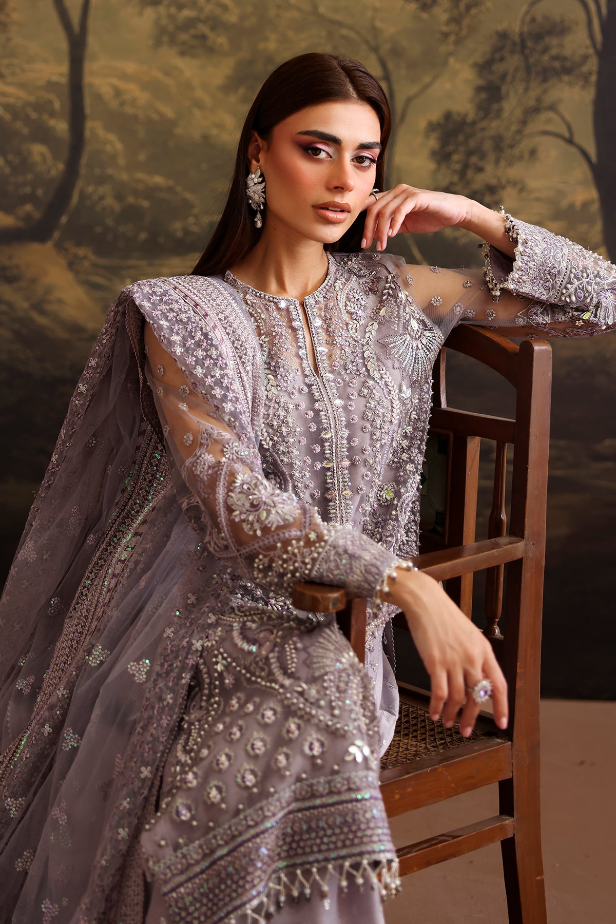 Net.sf EMBROIDERED NET SF-4379