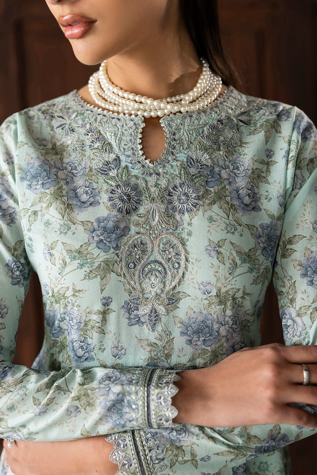 EMBROIDERED LAWN PR-1257