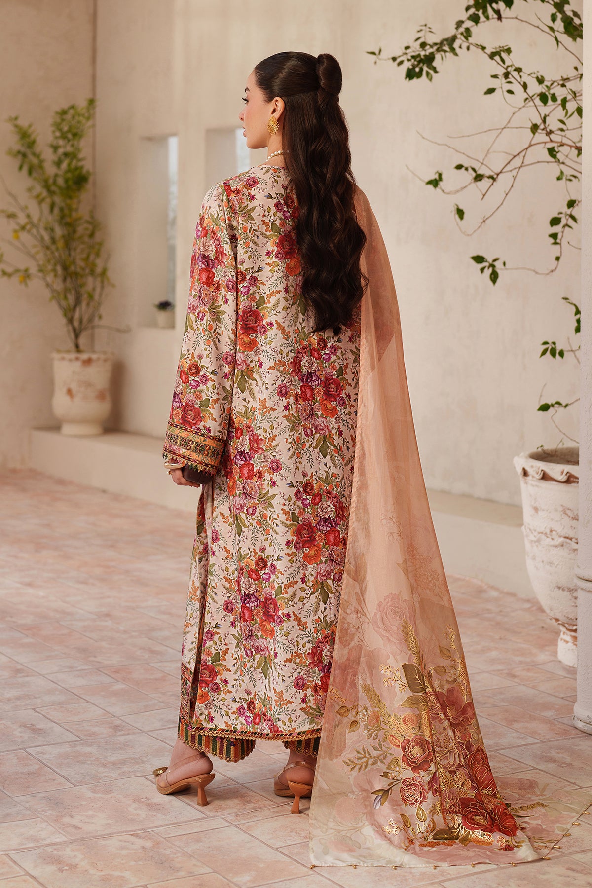 EMBROIDERED LAWN SF-4407