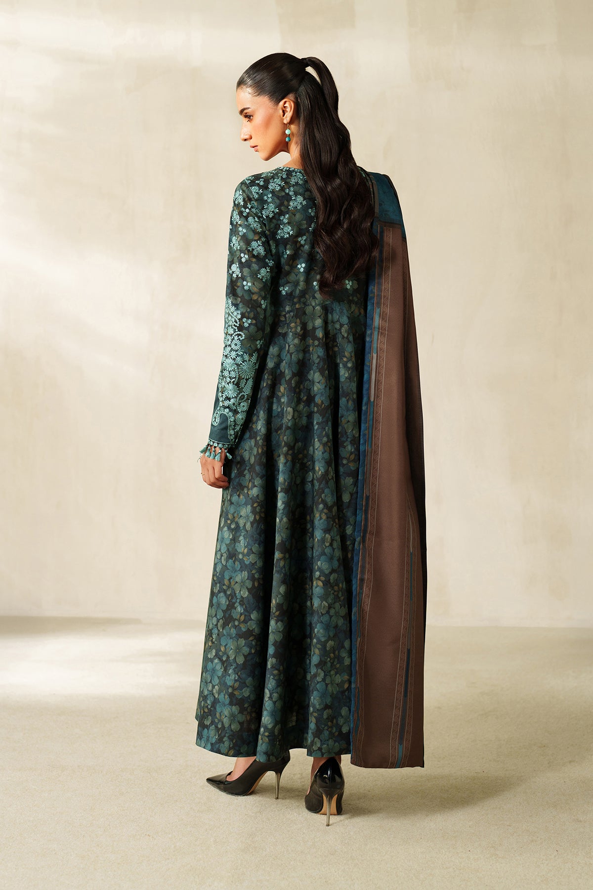 EMBROIDERED PRINTED KHADDAR PR-1231