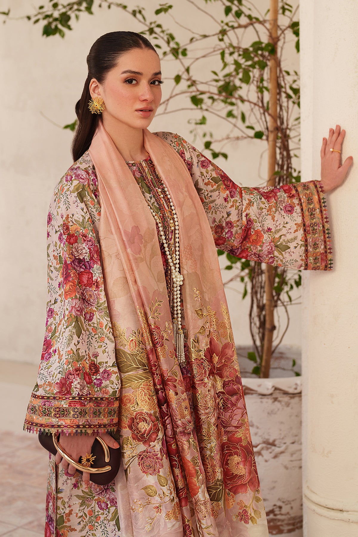 EMBROIDERED LAWN SF-4407