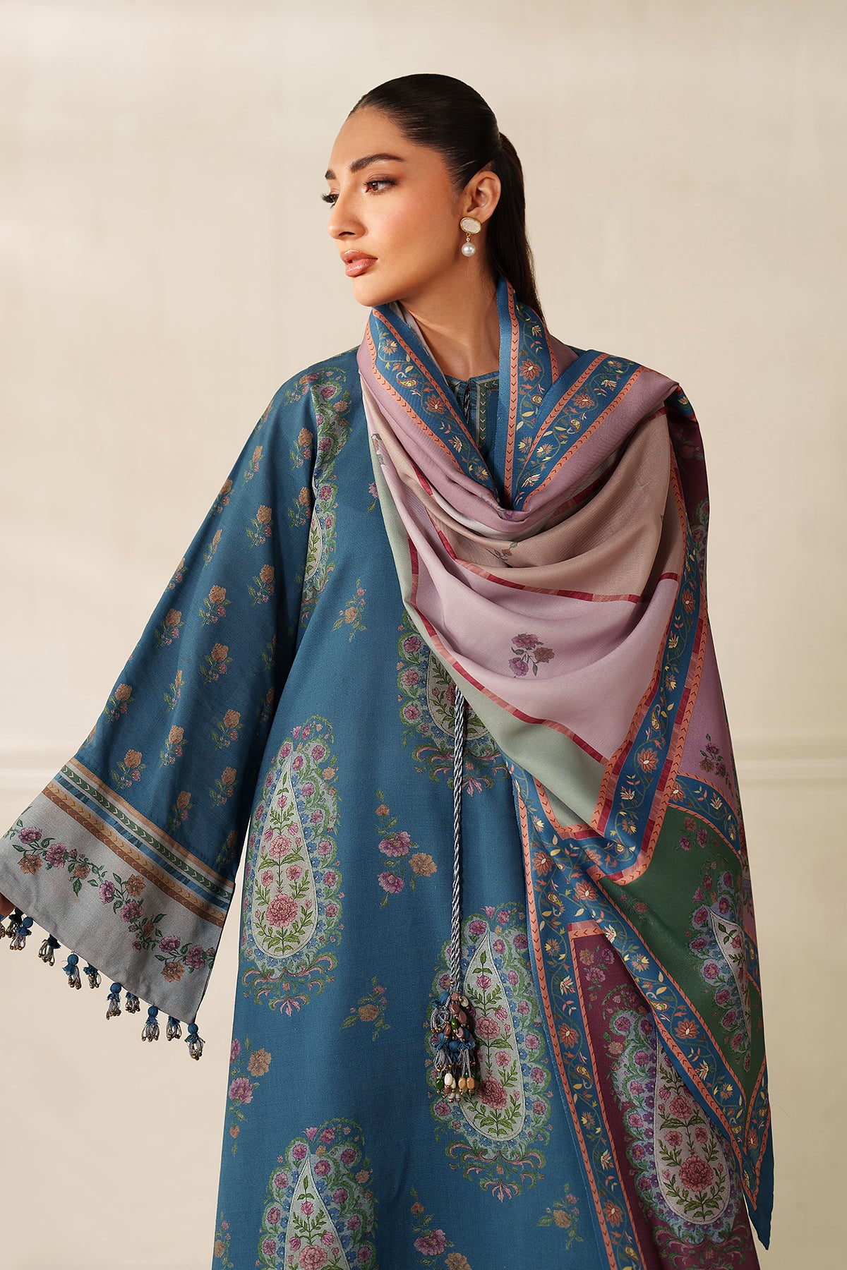 DIGITAL PRINTED KHADDAR SF-4340