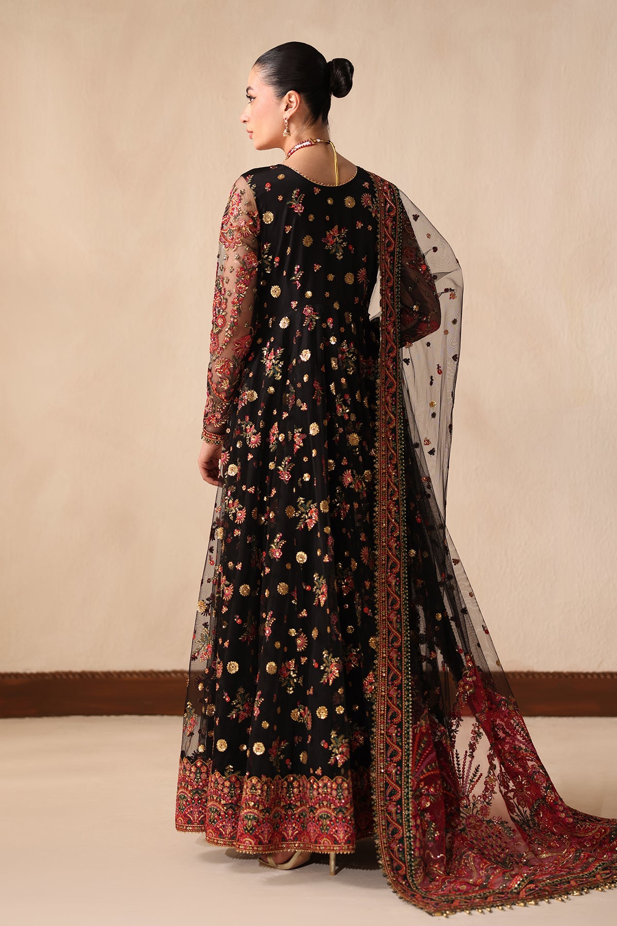 EMBROIDERED NET SF-4492