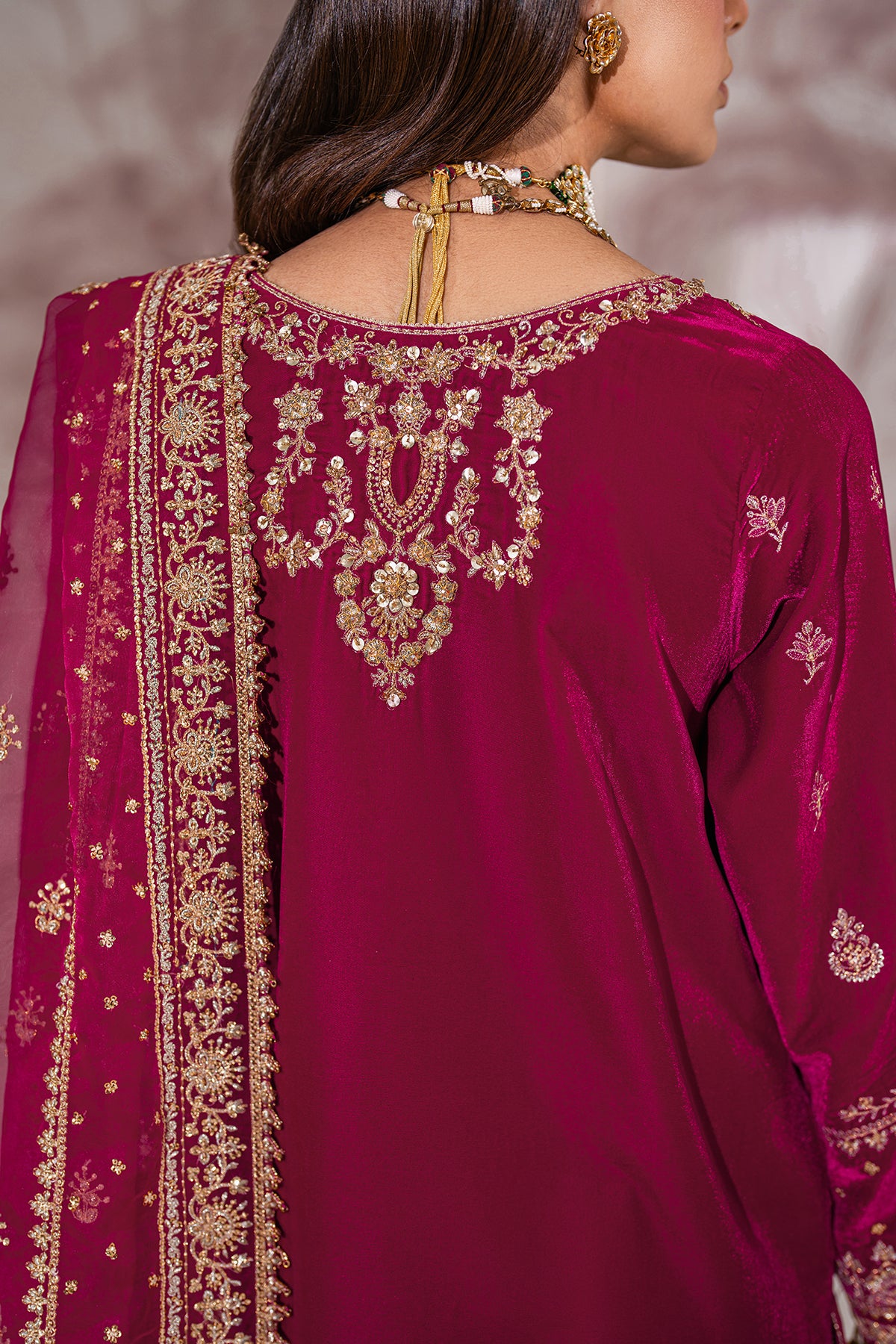 EMBROIDERED VELVET PR-1020