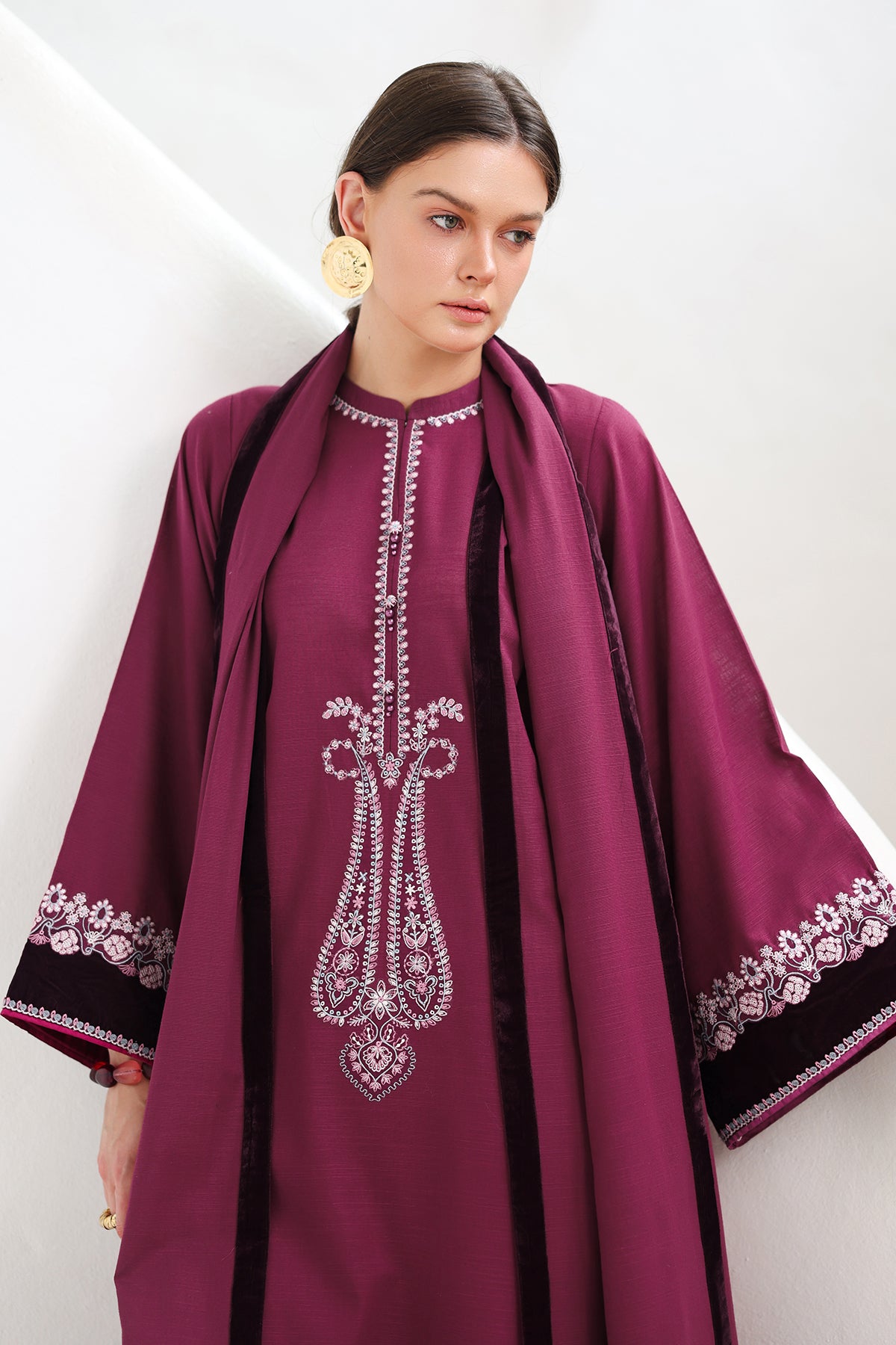 EMBROIDERED KHADDAR PR-1420