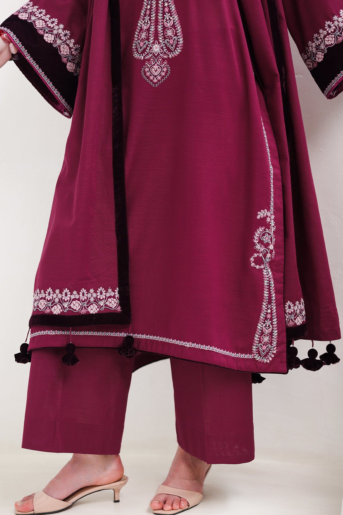 EMBROIDERED KHADDAR PR-1420