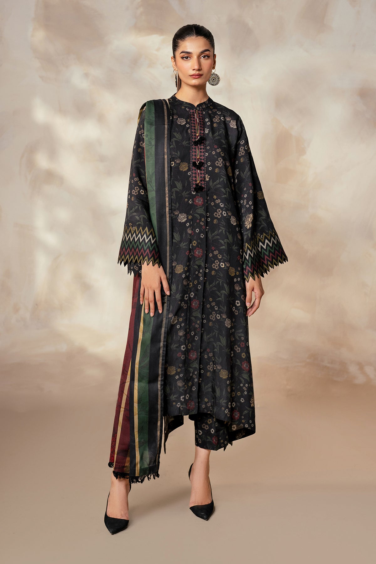 PRINTED KHADDAR SF-4027