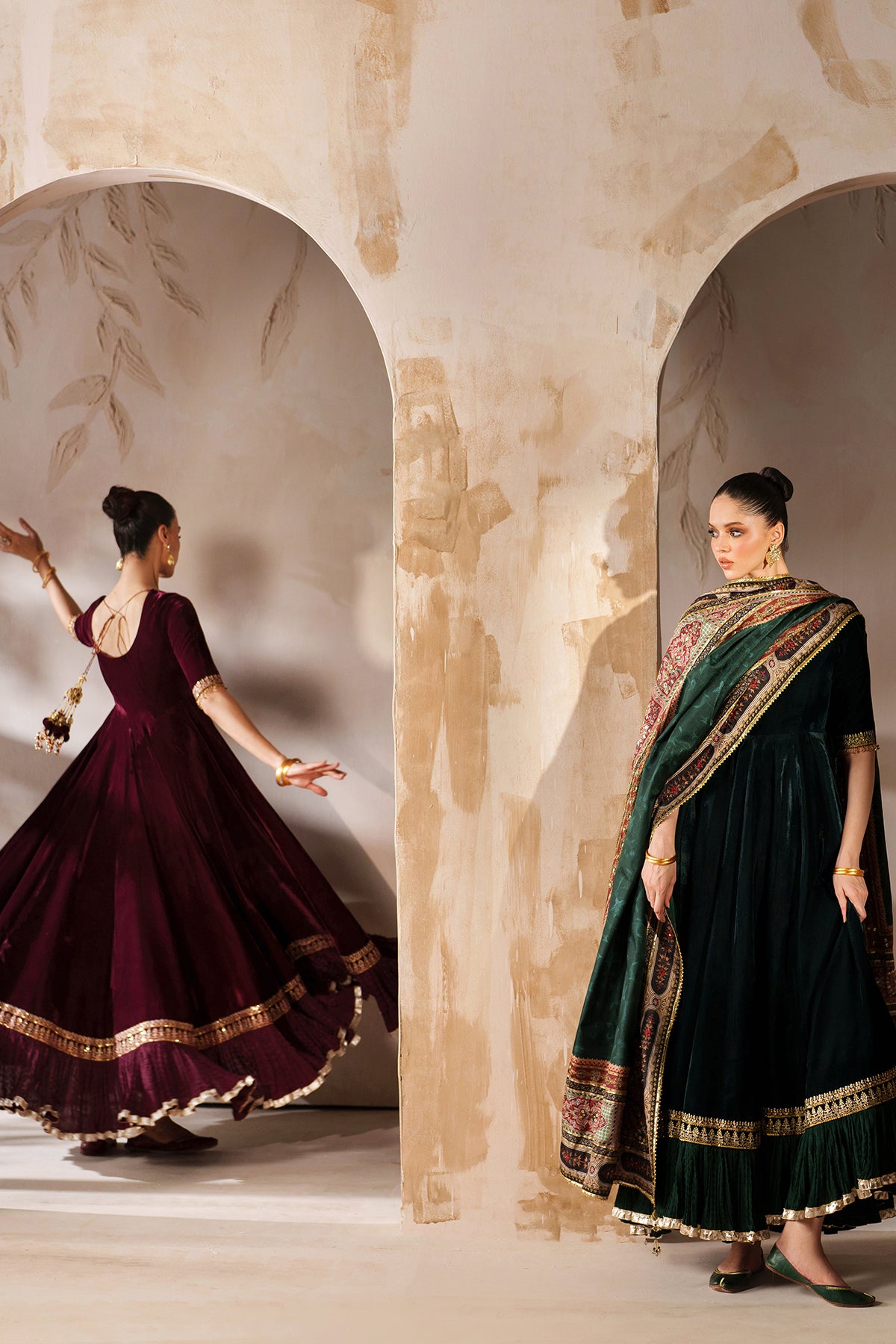 EMBROIDERED VELVET PR-1207