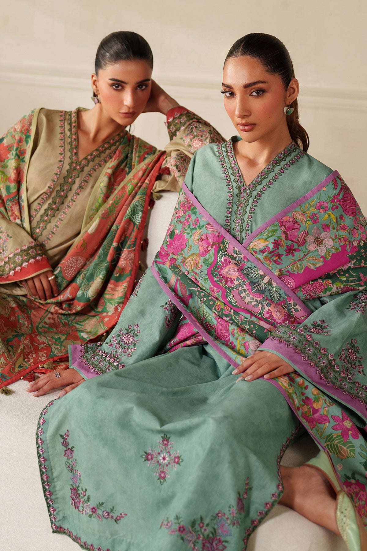 EMBROIDERED KHADDAR SF-4343