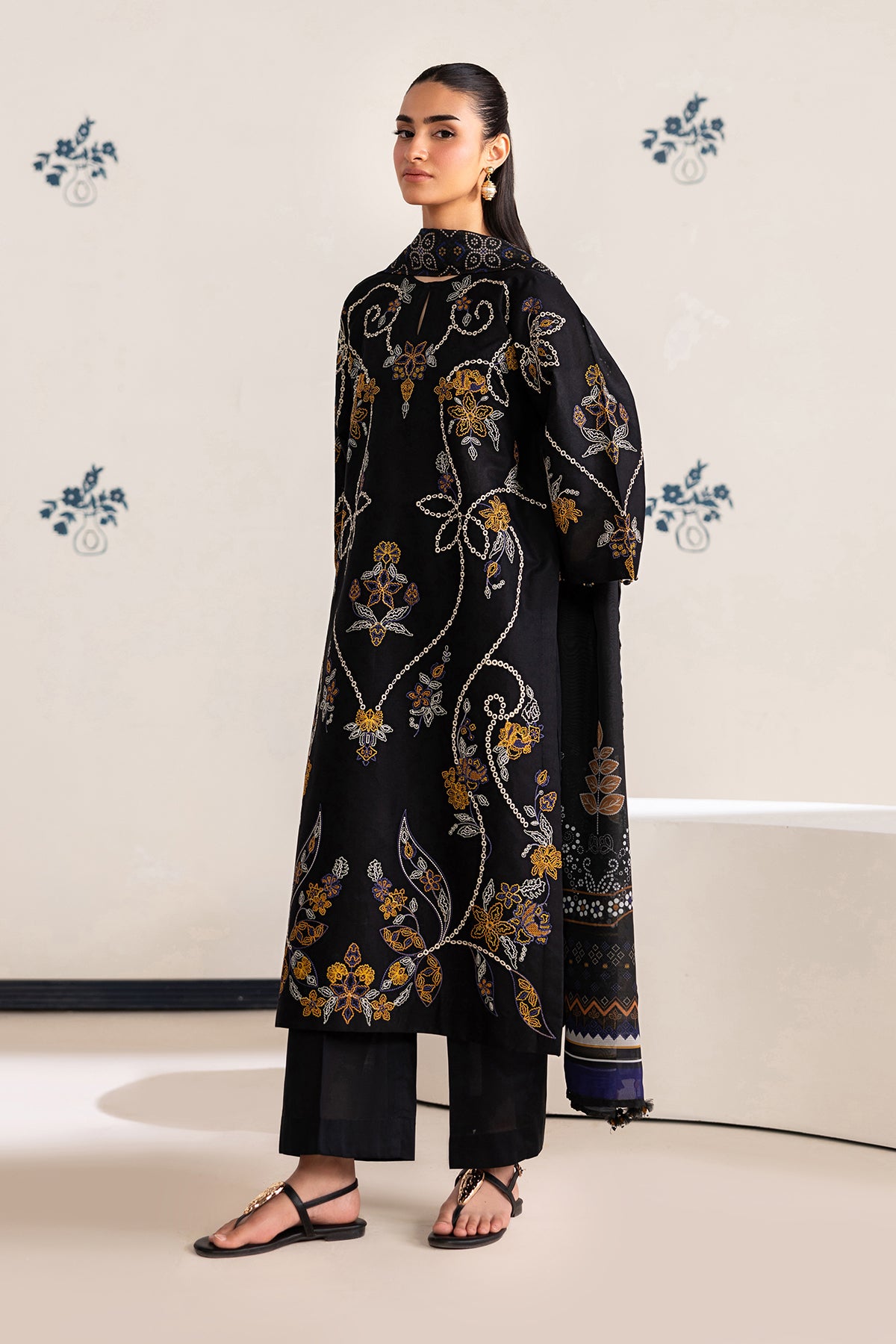 EMBROIDERED LAWN PR-1331