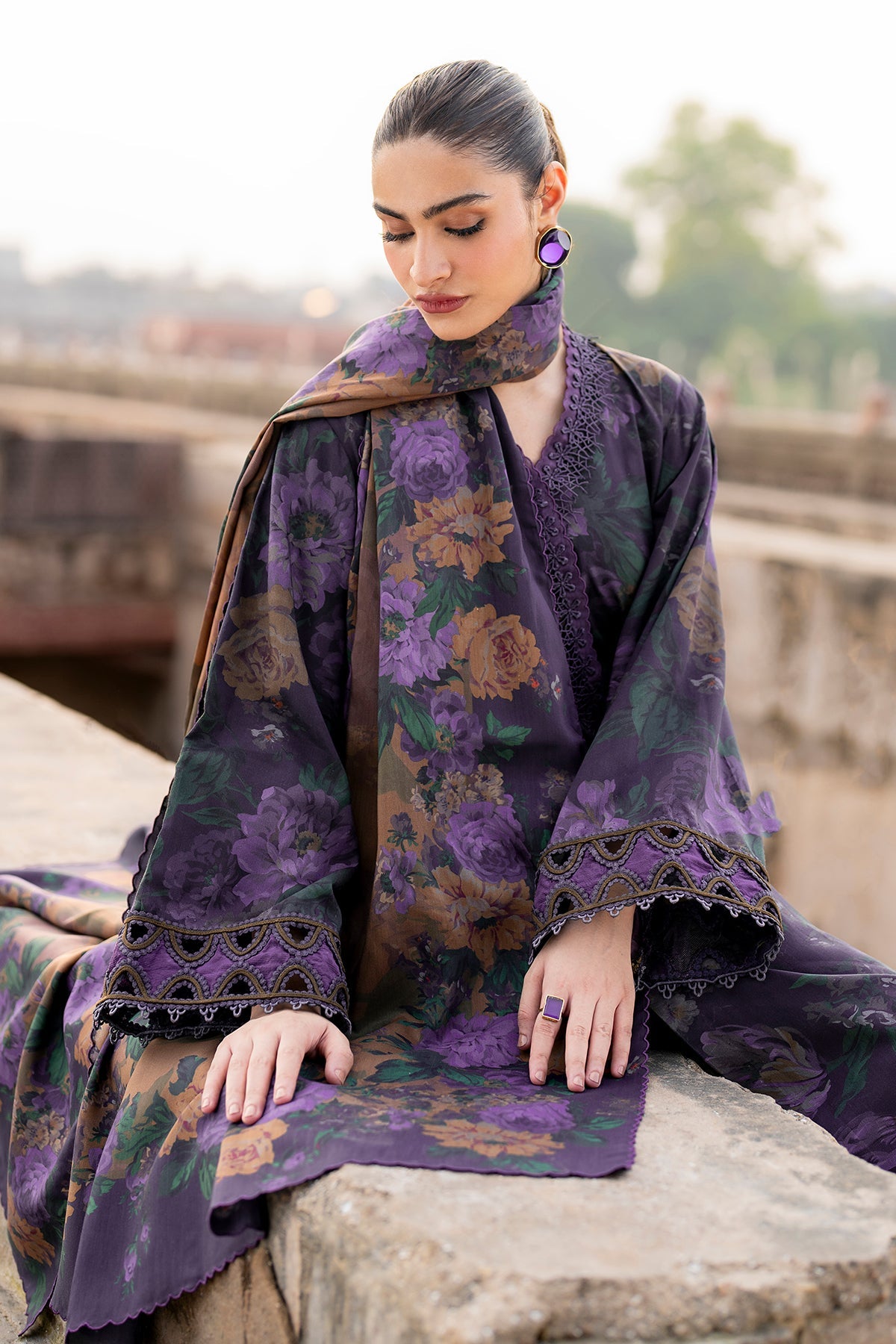 EMBROIDERED VISCOSE SF-723