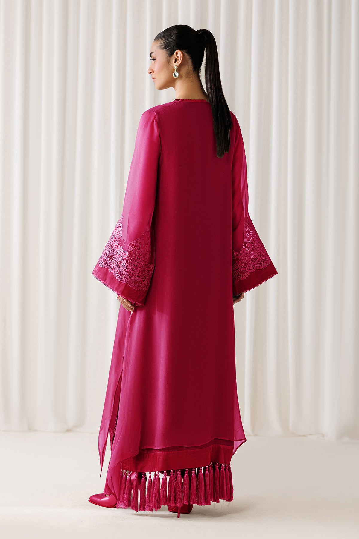 EMBROIDERED CHIFFON EN-1304