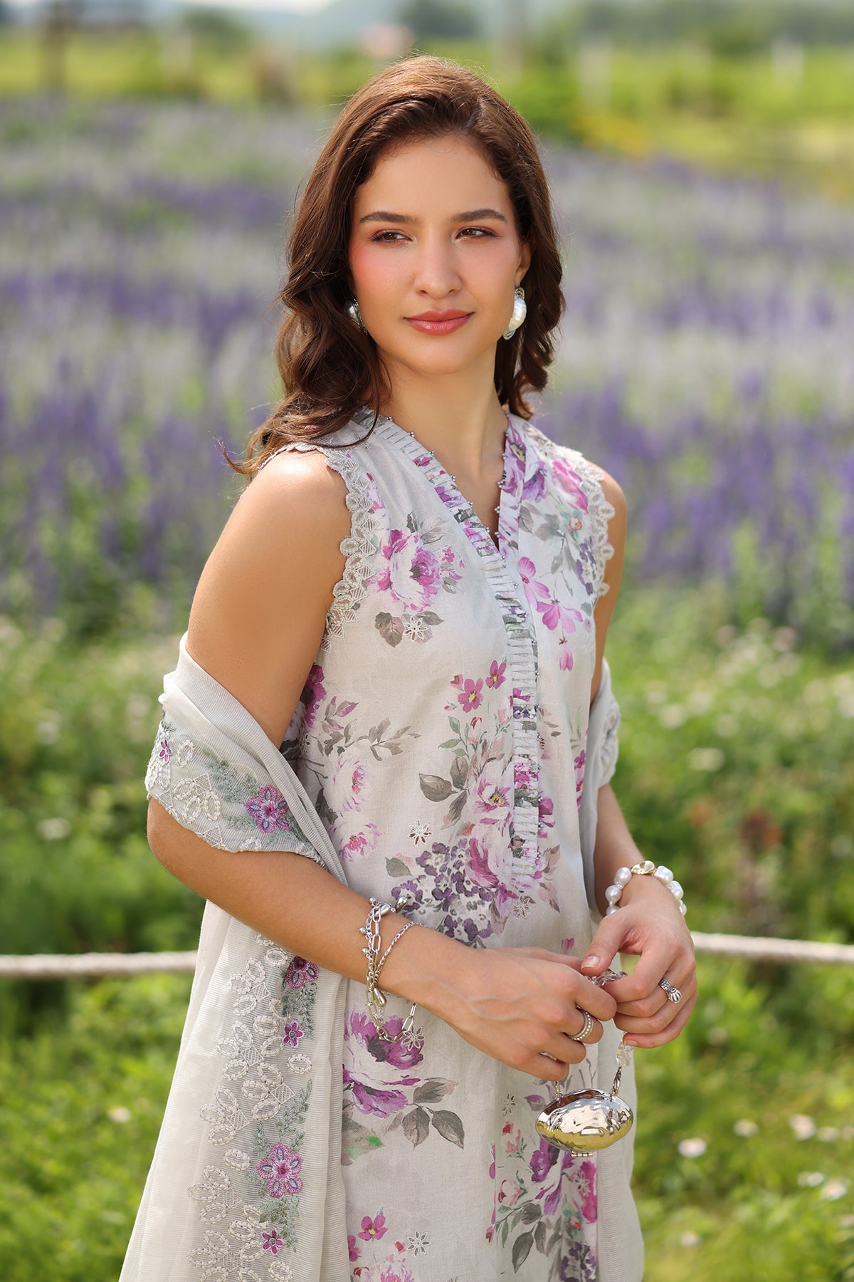 EMBROIDERED LAWN UF-4226