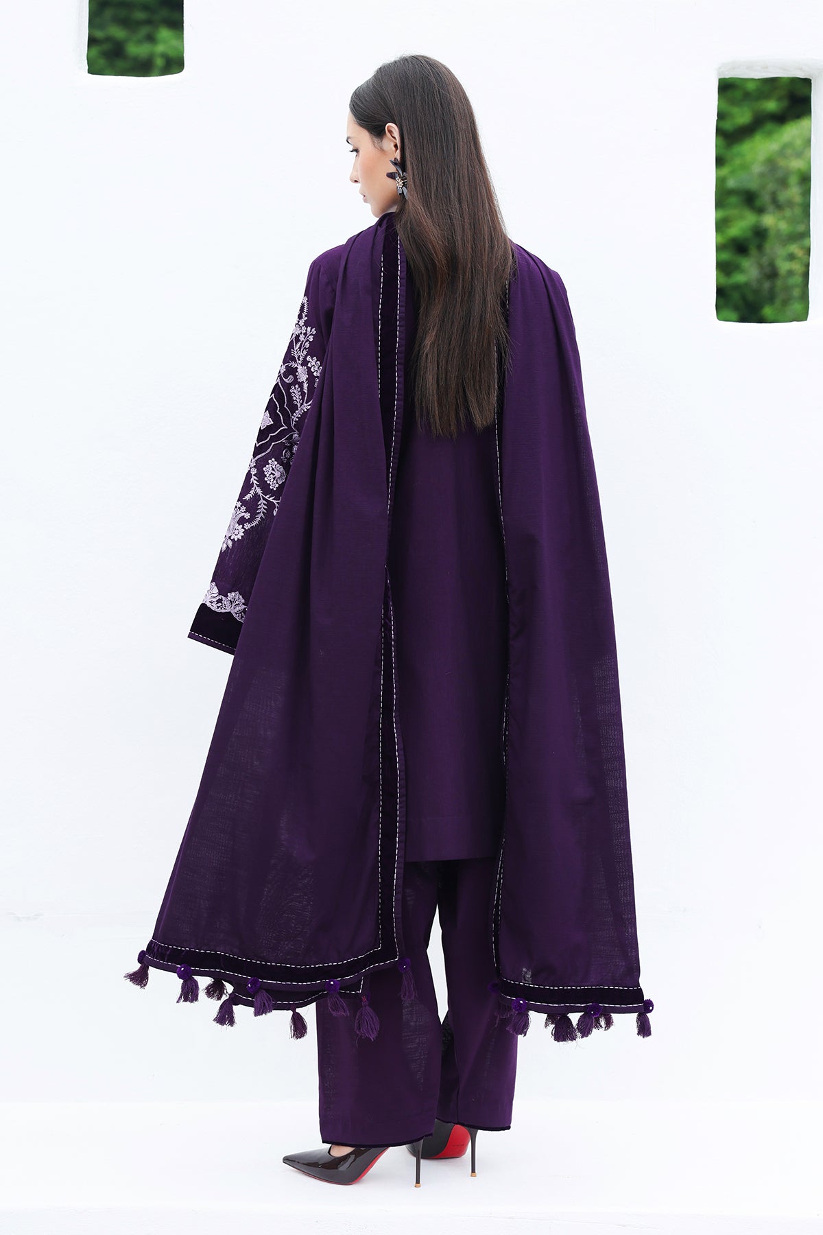EMBROIDERED KHADDAR SF-4615