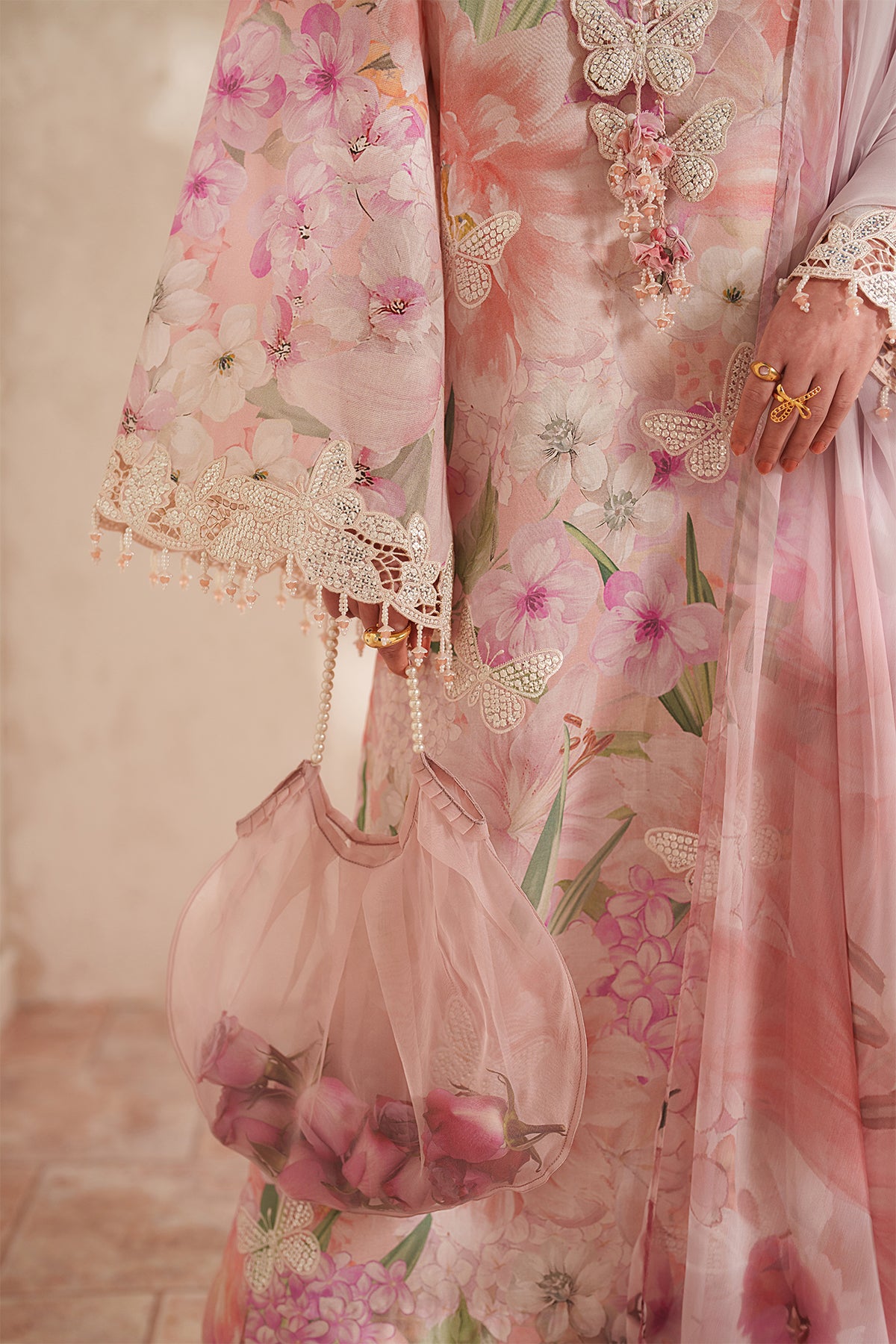 EMBROIDERED LAWN SF-4412