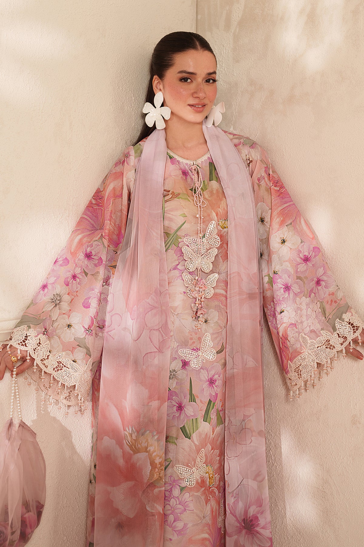 EMBROIDERED LAWN SF-4412