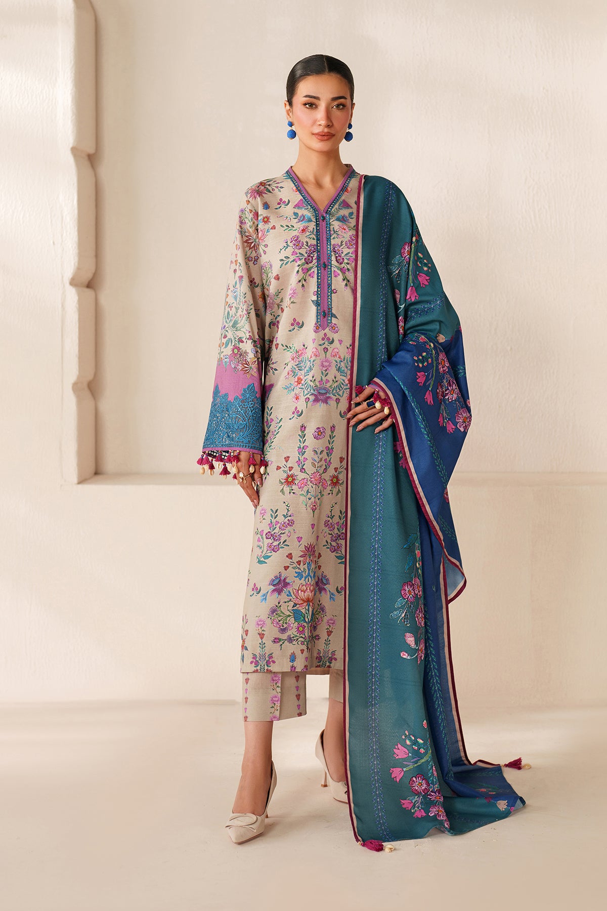 DIGITAL PRINTED KHADDAR SF-4361