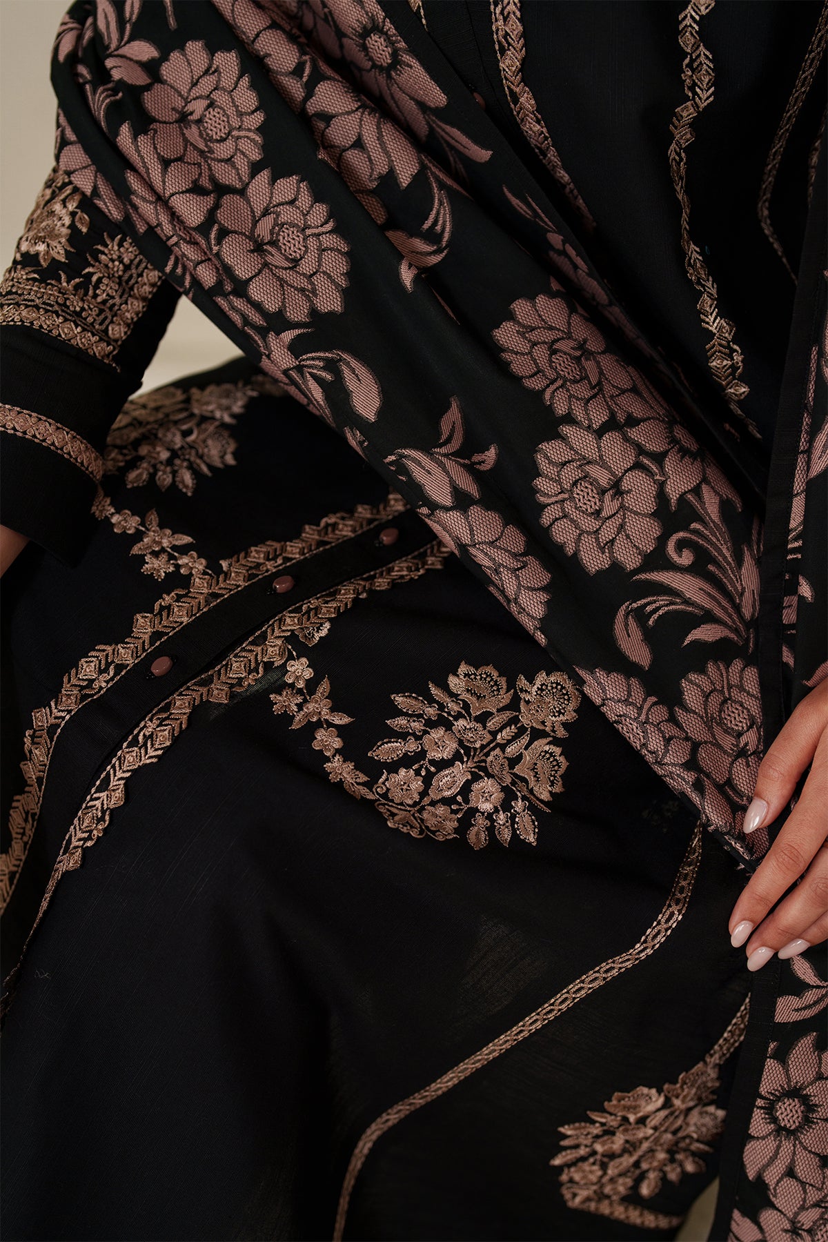 EMBROIDERED KHADDAR PR-1232