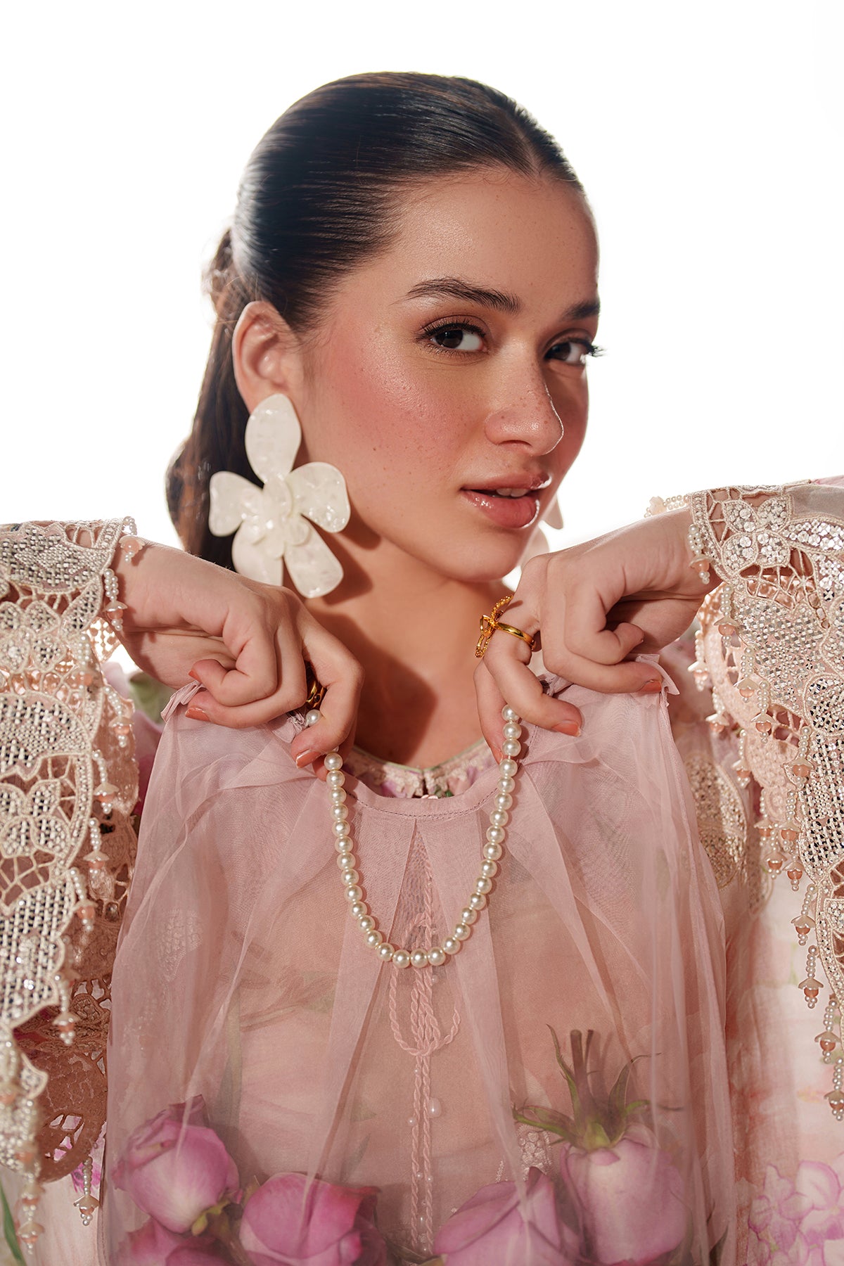 EMBROIDERED LAWN SF-4412