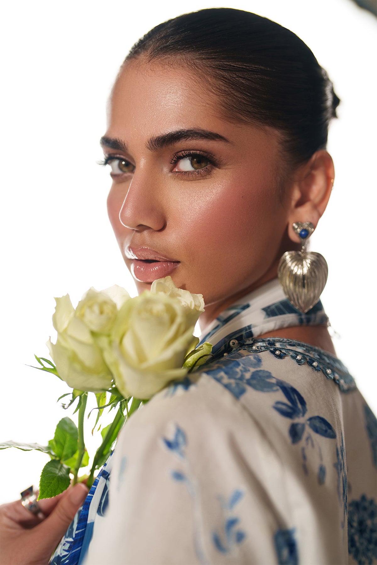 EMBROIDERED LAWN SF-4413