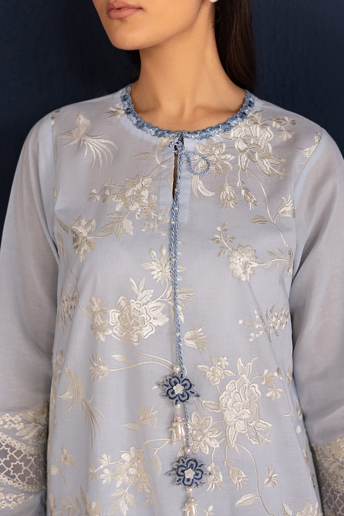EMBROIDERED LAWN UF-4466