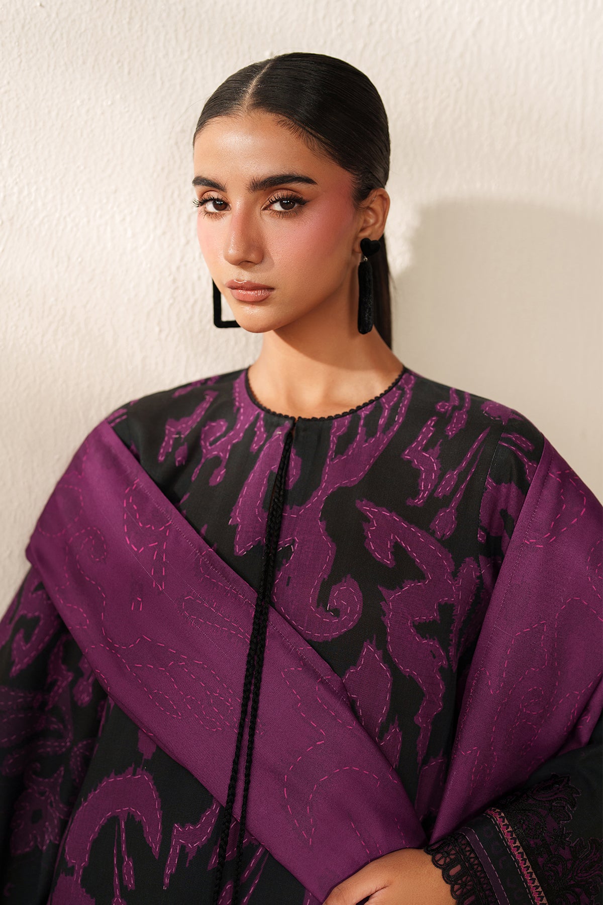 EMBROIDERED VISCOSE SF-4362