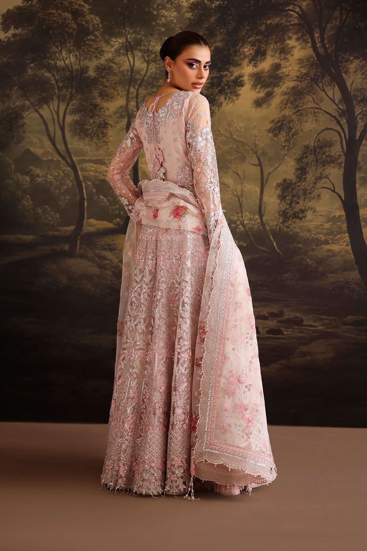 EMBROIDERED NET SF-4380