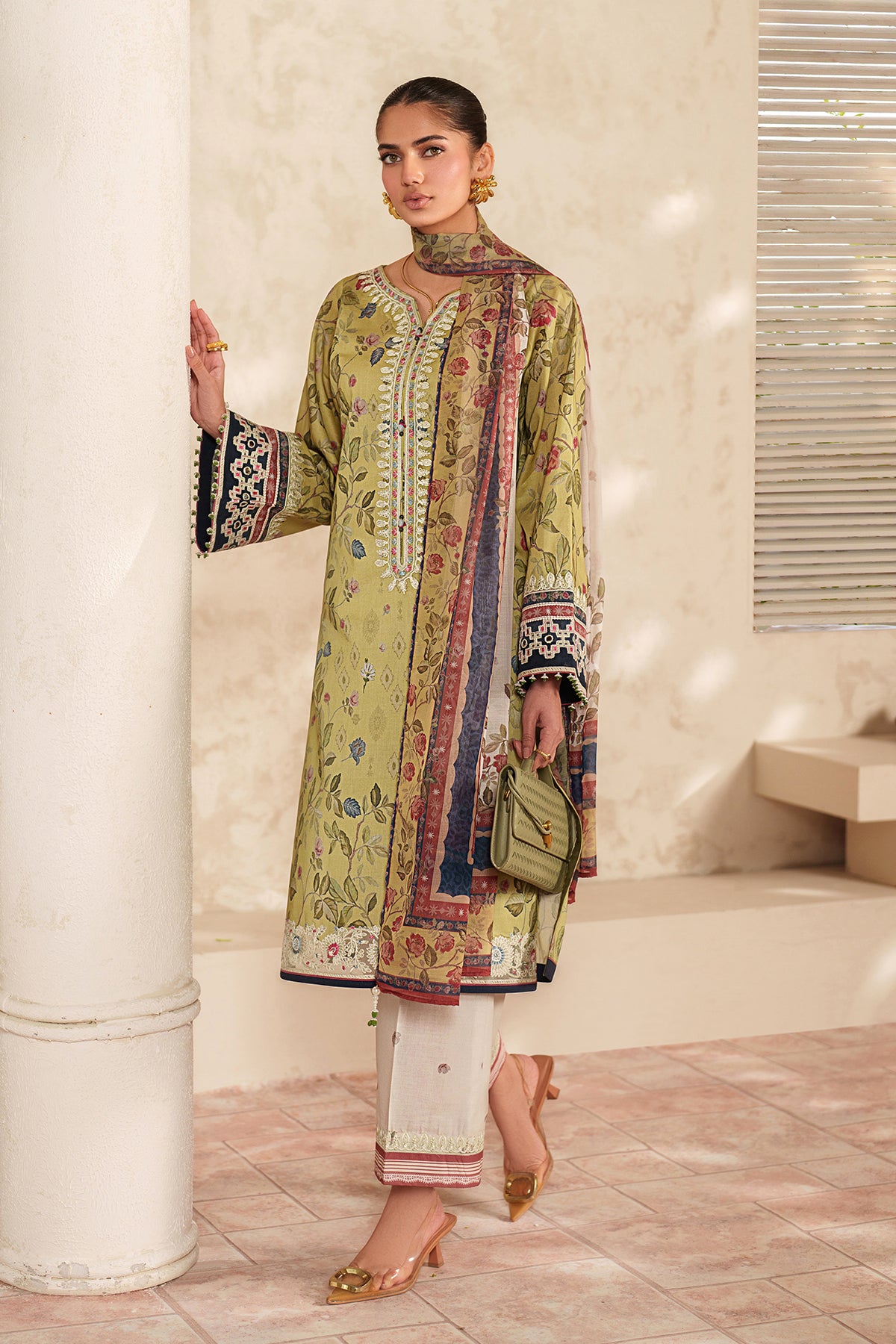 EMBROIDERED LAWN SF-4414