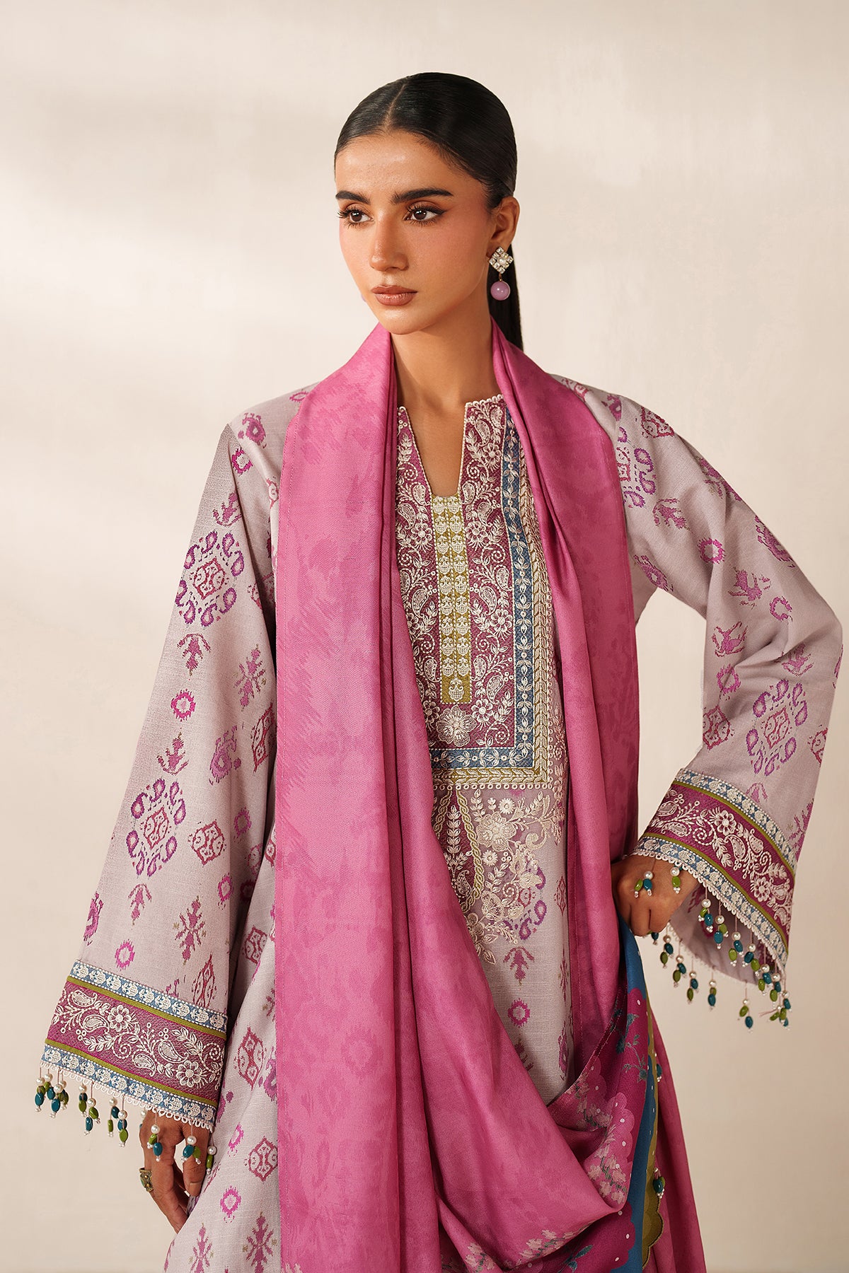 EMBROIDERED KHADDAR SF-4357