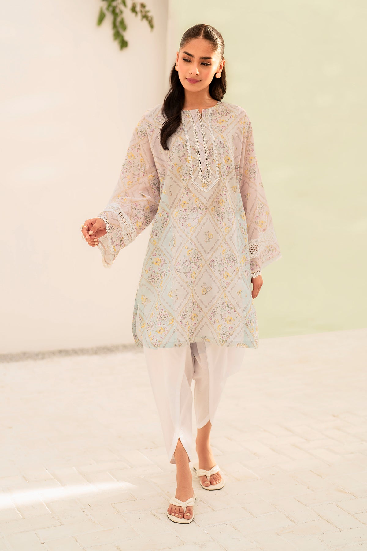 EMBROIDERED LAWN PR-964