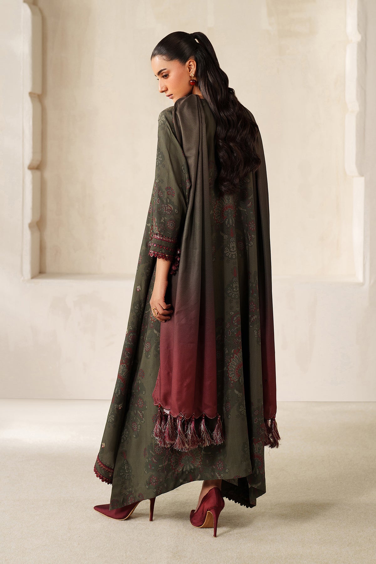 EMBROIDERED KHADDAR UF-4330