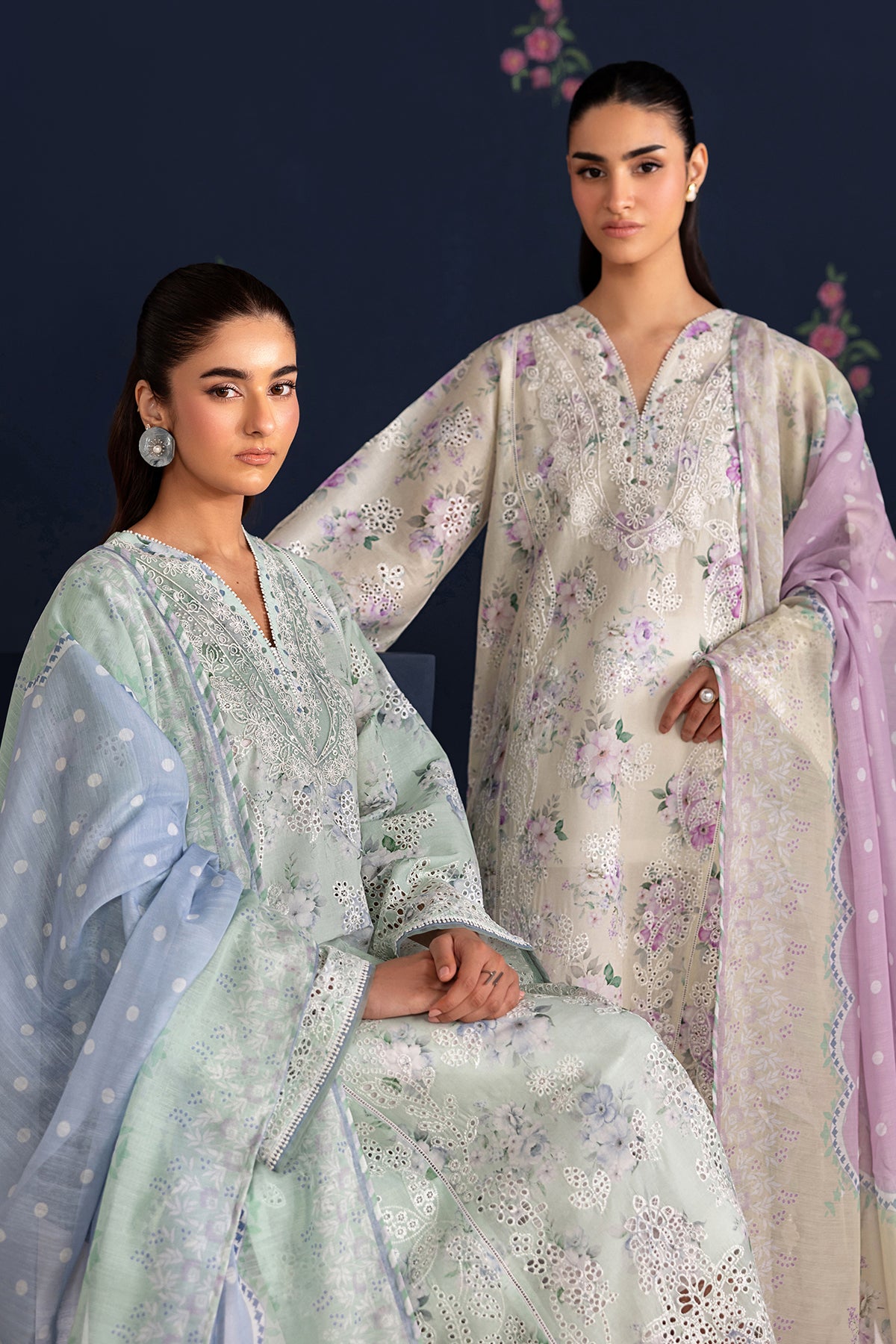 EMBROIDERED LAWN UF-4469