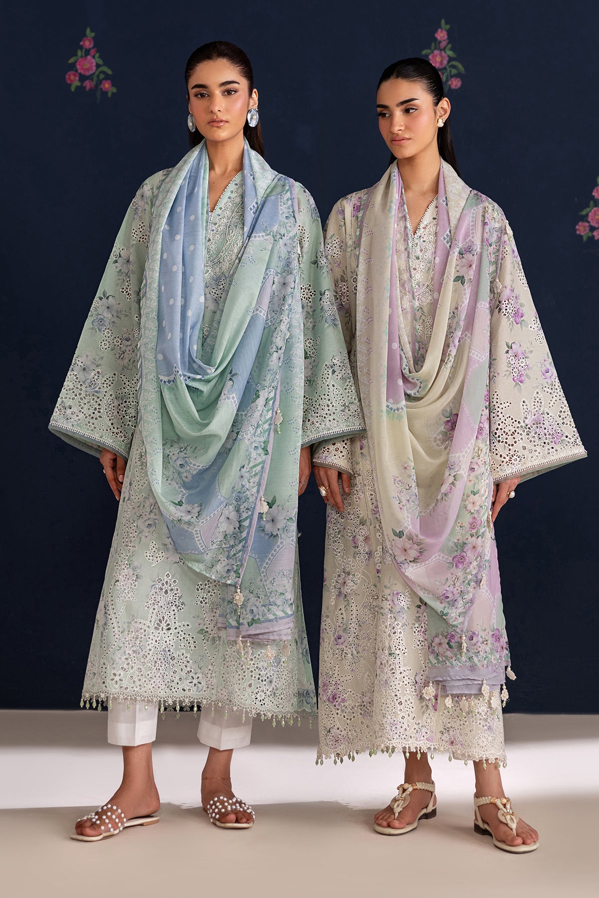 EMBROIDERED LAWN UF-4470