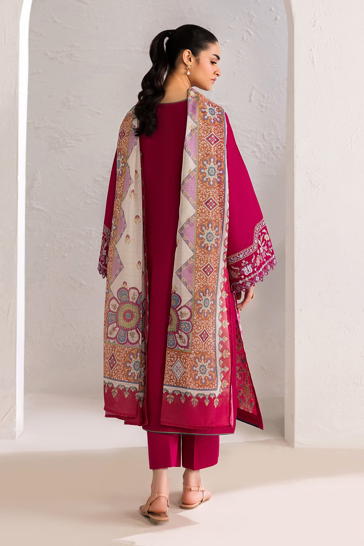 EMBROIDERED LAWN UF-4449