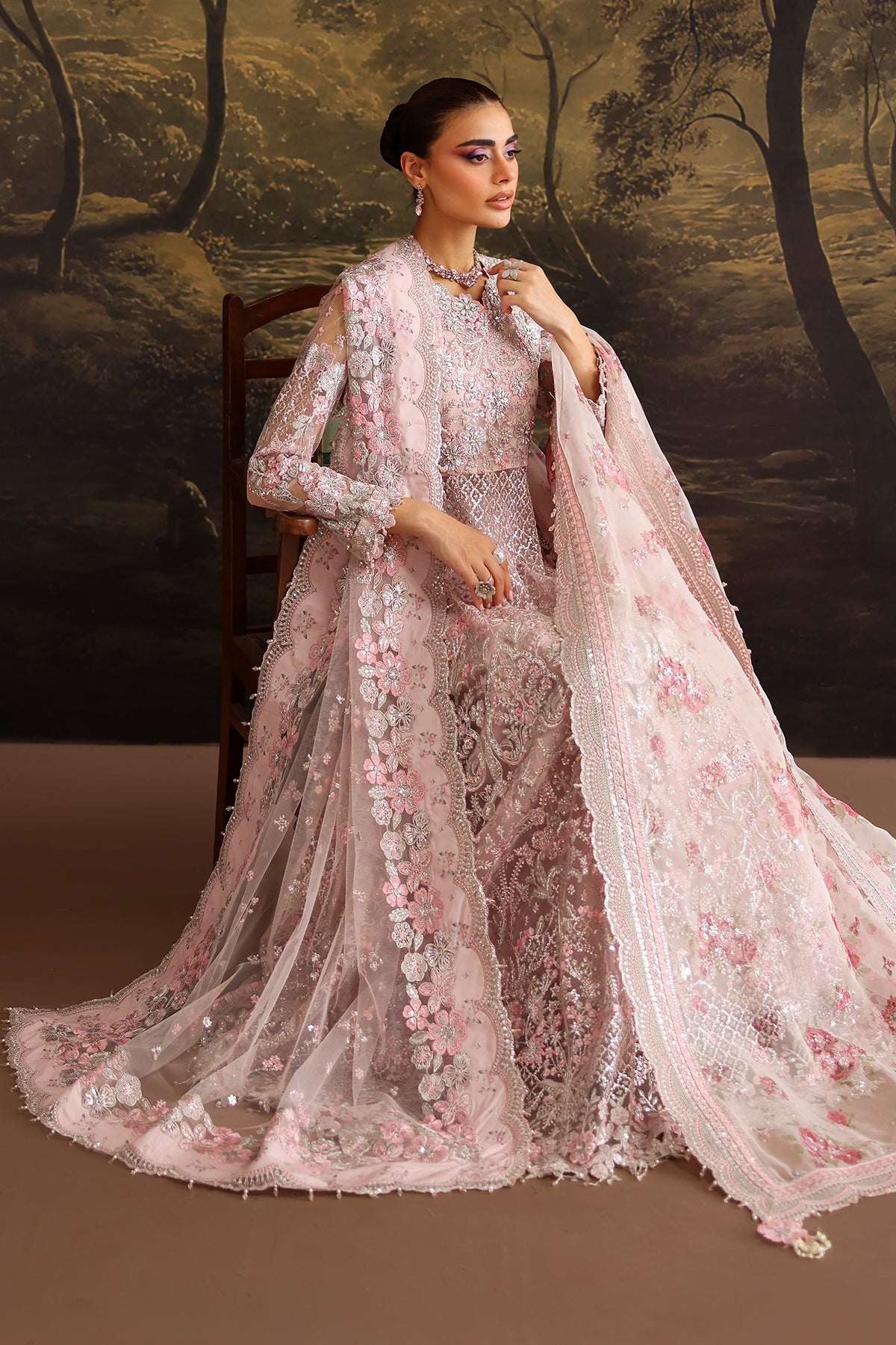 Net.sf EMBROIDERED NET SF-4380