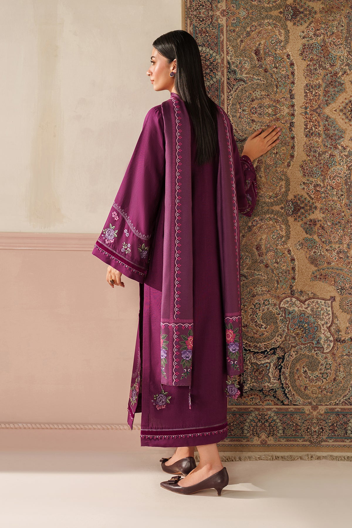 EMBROIDERED KHADDAR PR-1233