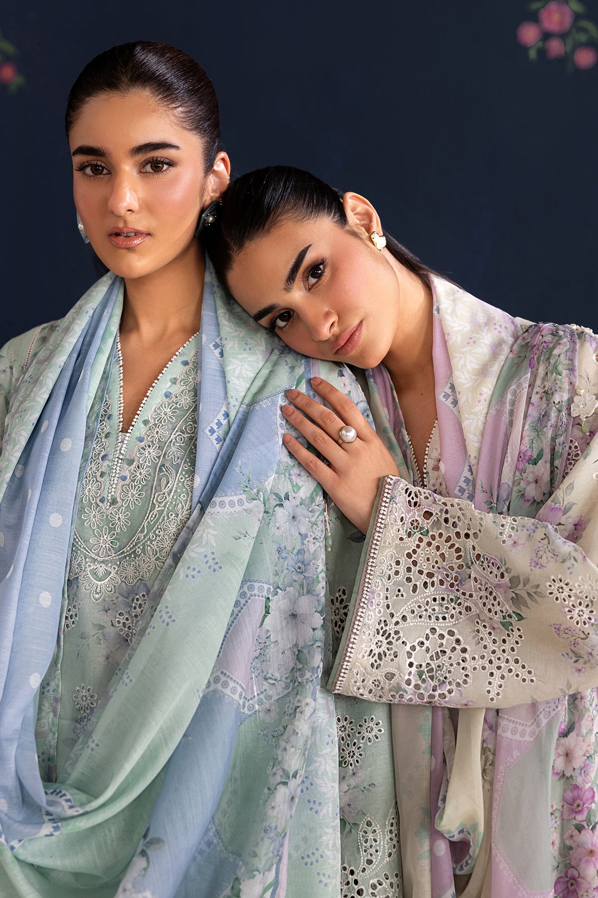 EMBROIDERED LAWN UF-4469