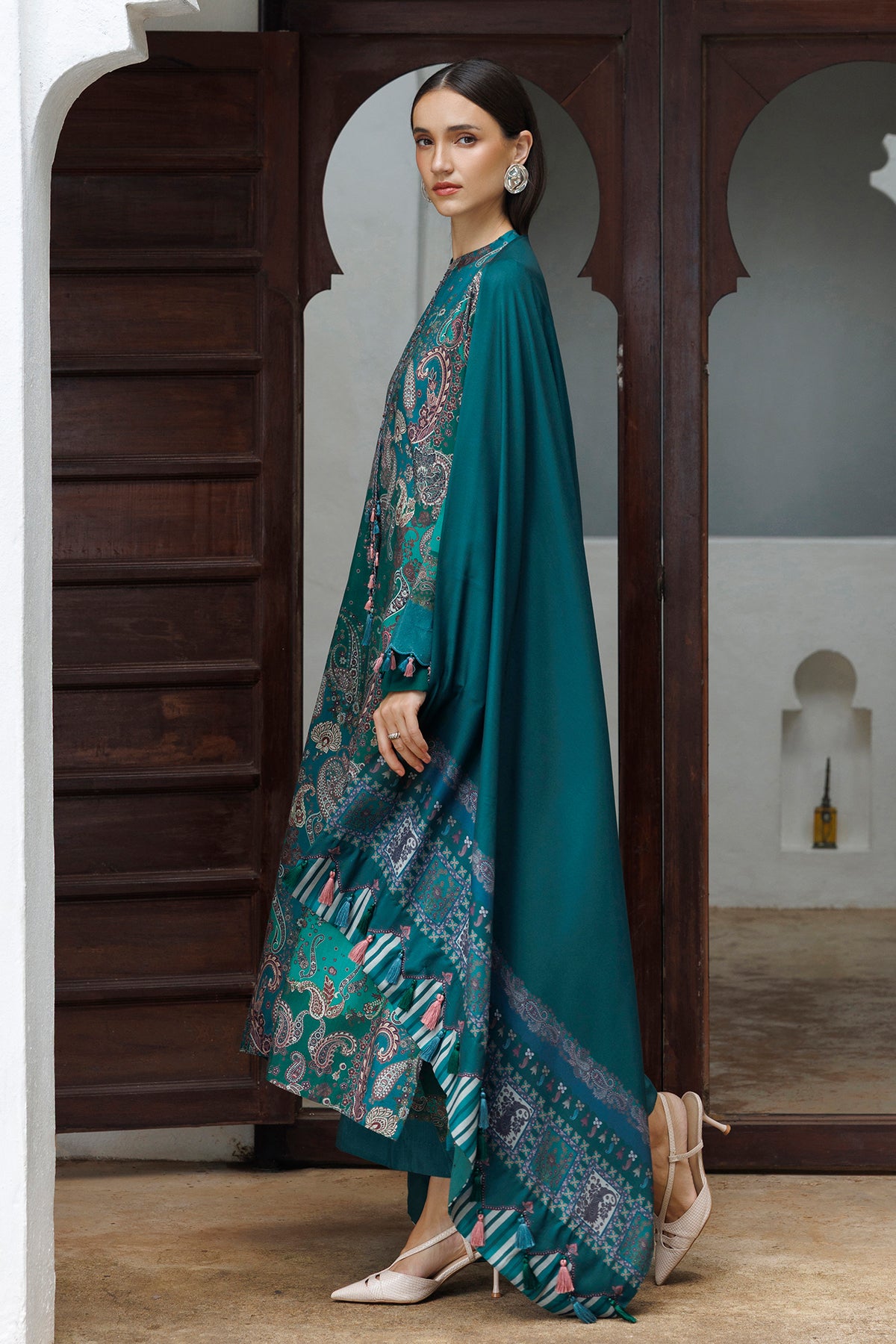 PRINTED VISCOSE SILK UF-4580