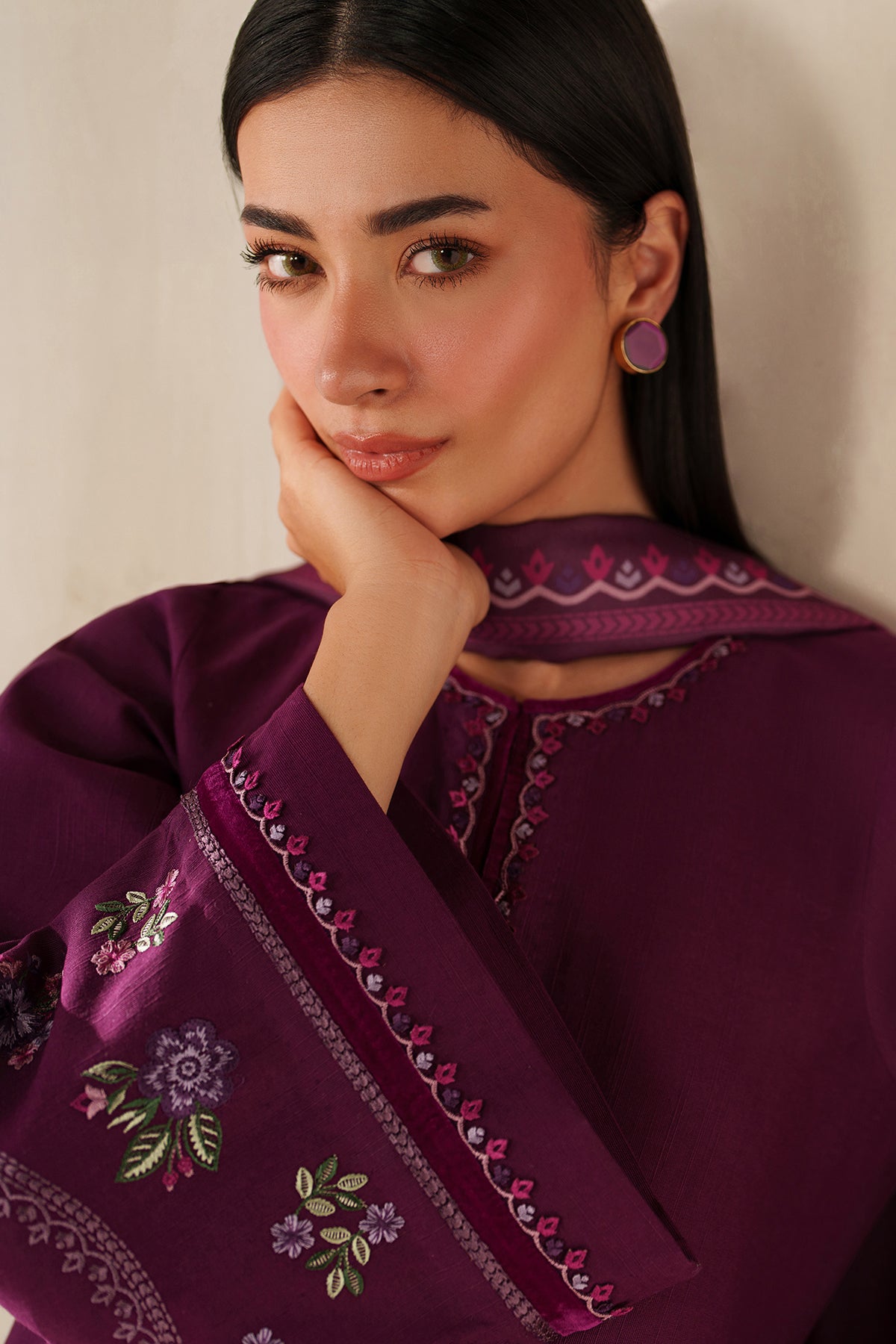 EMBROIDERED KHADDAR PR-1233