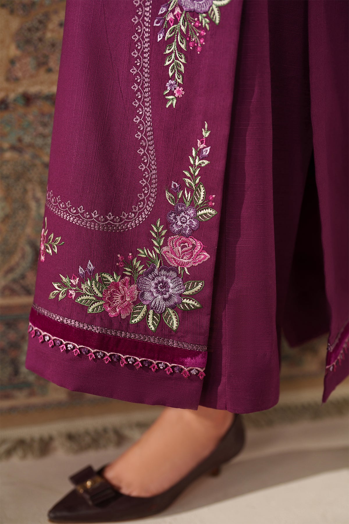 EMBROIDERED KHADDAR PR-1233